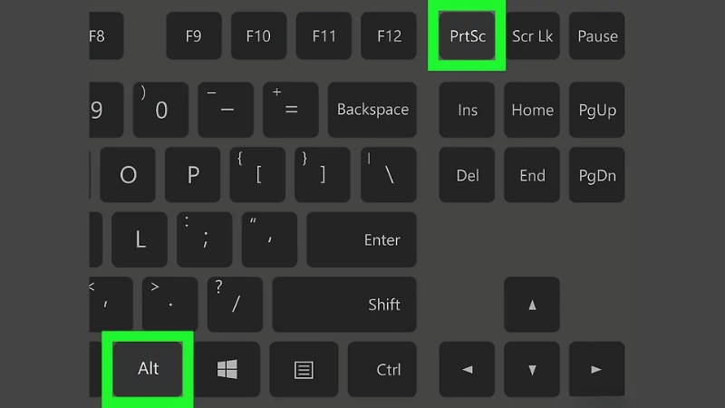 Tổ hợp phím ALT Printscreen