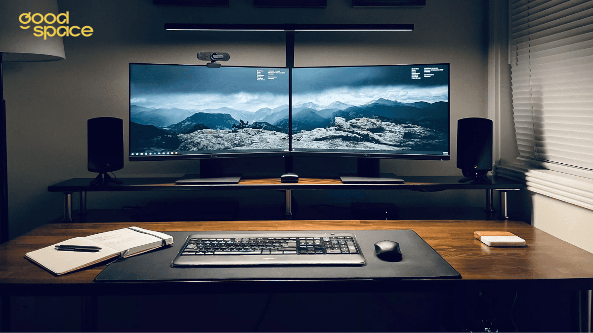 Cách setup bàn làm việc 2 màn hình tăng năng suất làm việc
