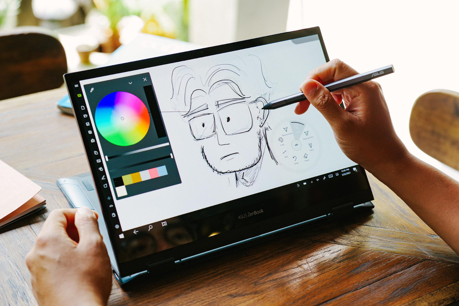 Màn hình - Asus Zenbook Flip 13 UX363 OLED