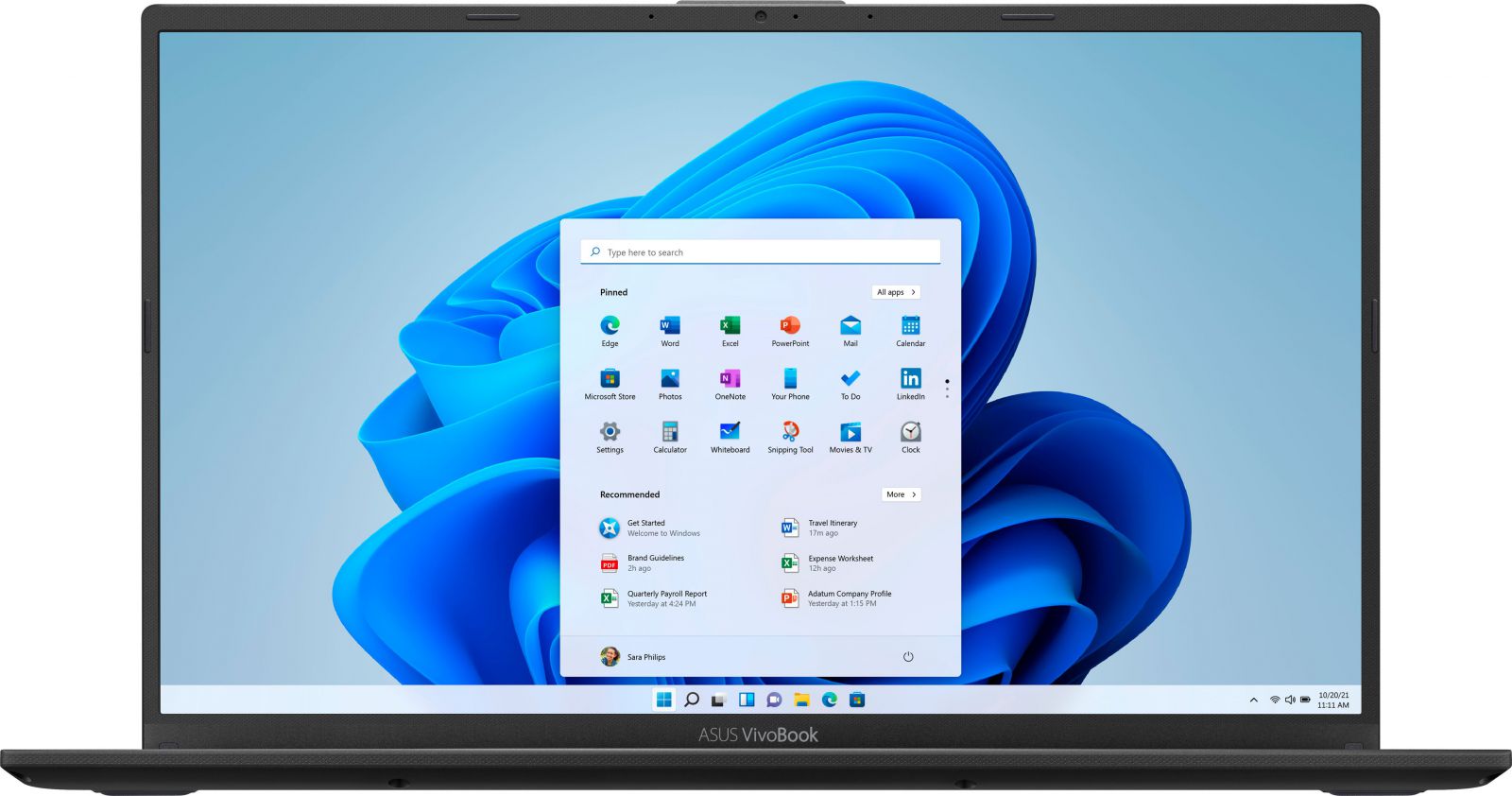 Điểm mạnh lớn nhất của màn hình của ASUS Vivobook X515JA sẽ là kích thước lên tới 15.6-inch. 