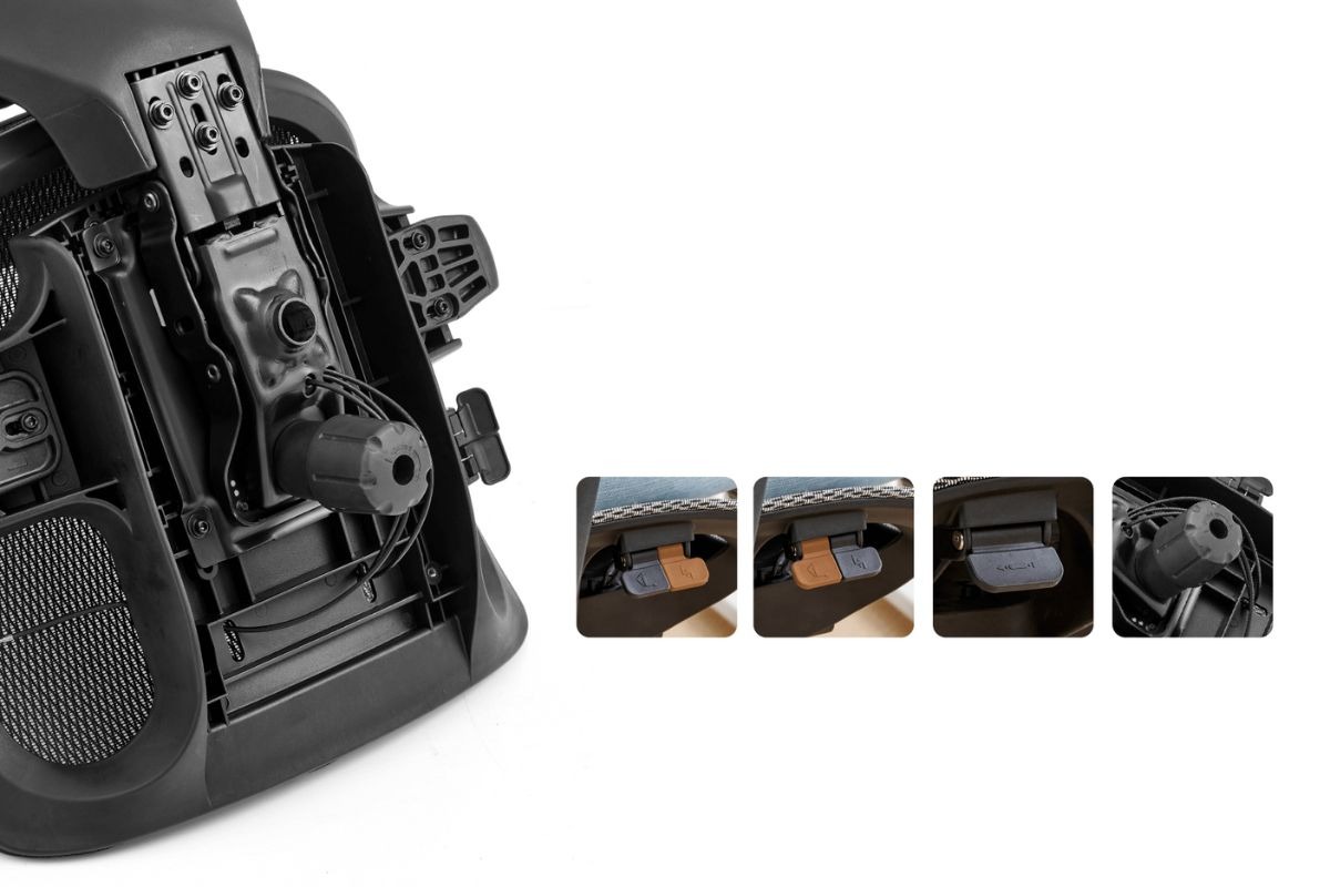 Ghế Công Thái Học UPGEN Revolution pro có khung gầm Multi - Functional